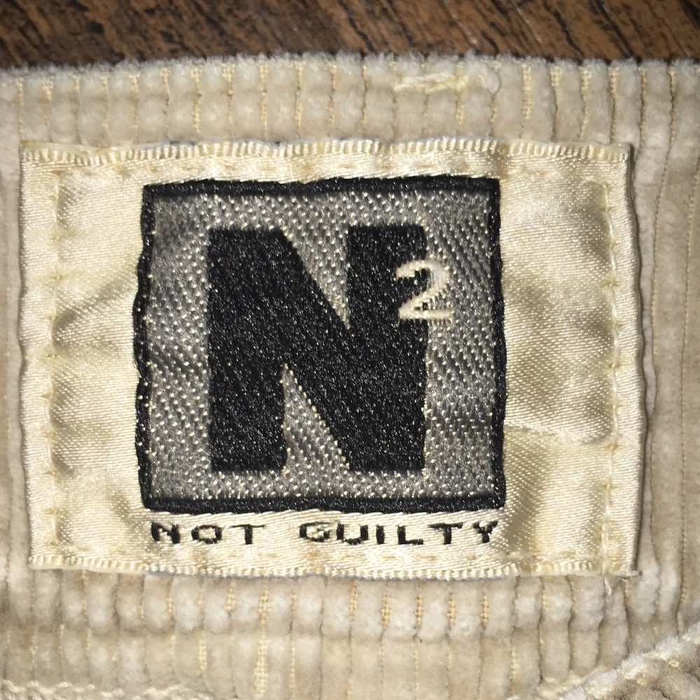 Nice corduroy pants not guilty 2s they are really cool